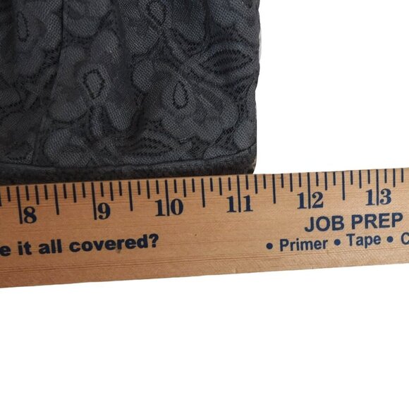 Free People Intimates From Under Lace Racerback Bralette Black Gray Floral S/P - Picture 3 of 6